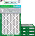14x24x2 Air Filter MERV 8 Essential Dust & Allergy Defense - 4 Pack