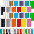 Tudomro 2400 Pack Neon Paper Wristbands Bulk - Waterproof Event Bands