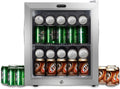Whynter BR-062WS 68-Can Beverage Refrigerator - Compact Display Cooler