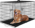 Large Dog Crate Kennel for Medium Large Dogs - Foldable 48 in