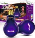 REPTIZOO 2PCS 150W Moonlight Heat Lamps
