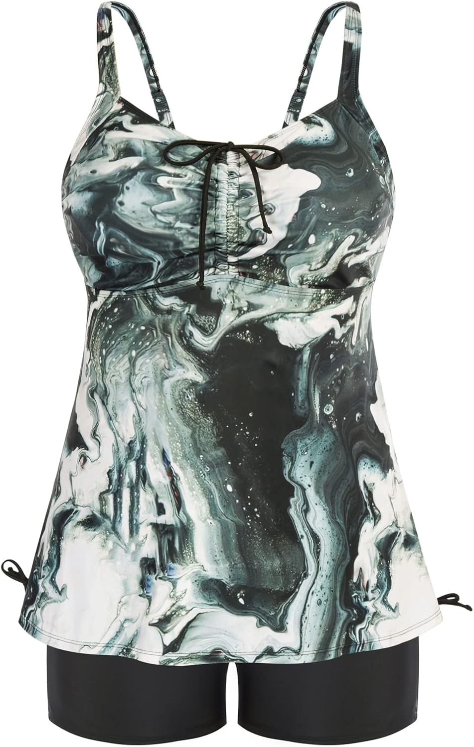 Plus Size Tankini Swimsuits for Women with Tummy Control