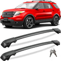 KINGGERI 220lbs Lockable Roof Rack Cross Bars for Ford Explorer