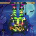Halloween Lighted Garden Flag for Outside - Multi Colored 28x40