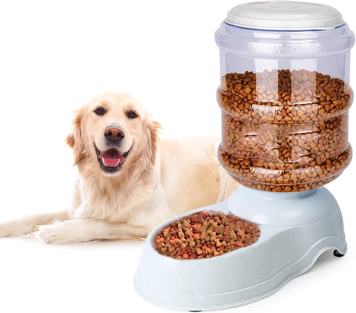 Automatic Dog Feeders for Large Dogs and Cats with 3 Gallon Capacity