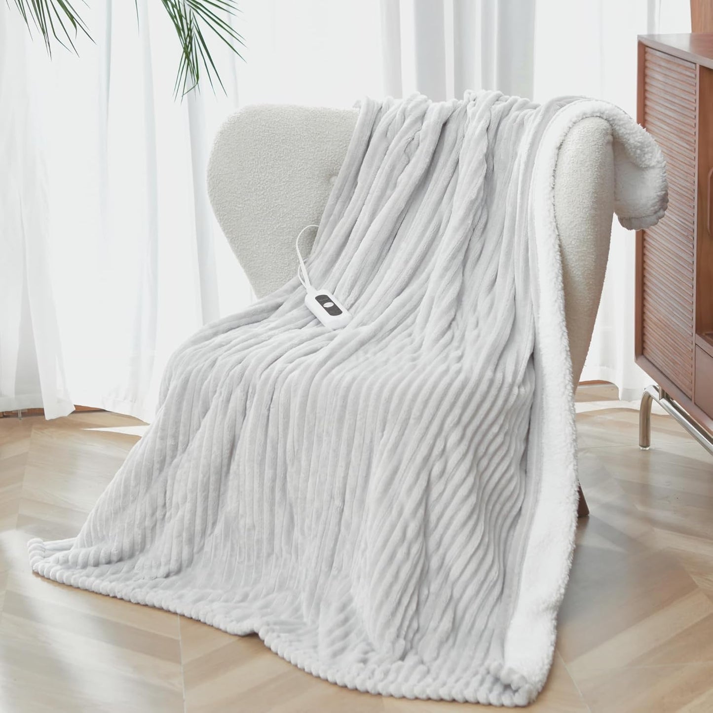 Heated Blanket Throw Size for Cozy Warmth and Safety Features