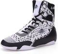 Boxing Shoes for Men High-top Wrestling Training Boots LS198