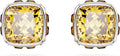 Swarovski Crystal Chroma Jewelry Collection: Elegant Heart Earrings