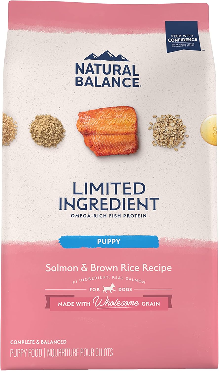 Natural Balance Limited Ingredient Puppy Dry Dog Food with Salmon