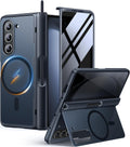 MOBOSI Samsung Galaxy Z Fold 5 Case with Kickstand & Hinge Protection