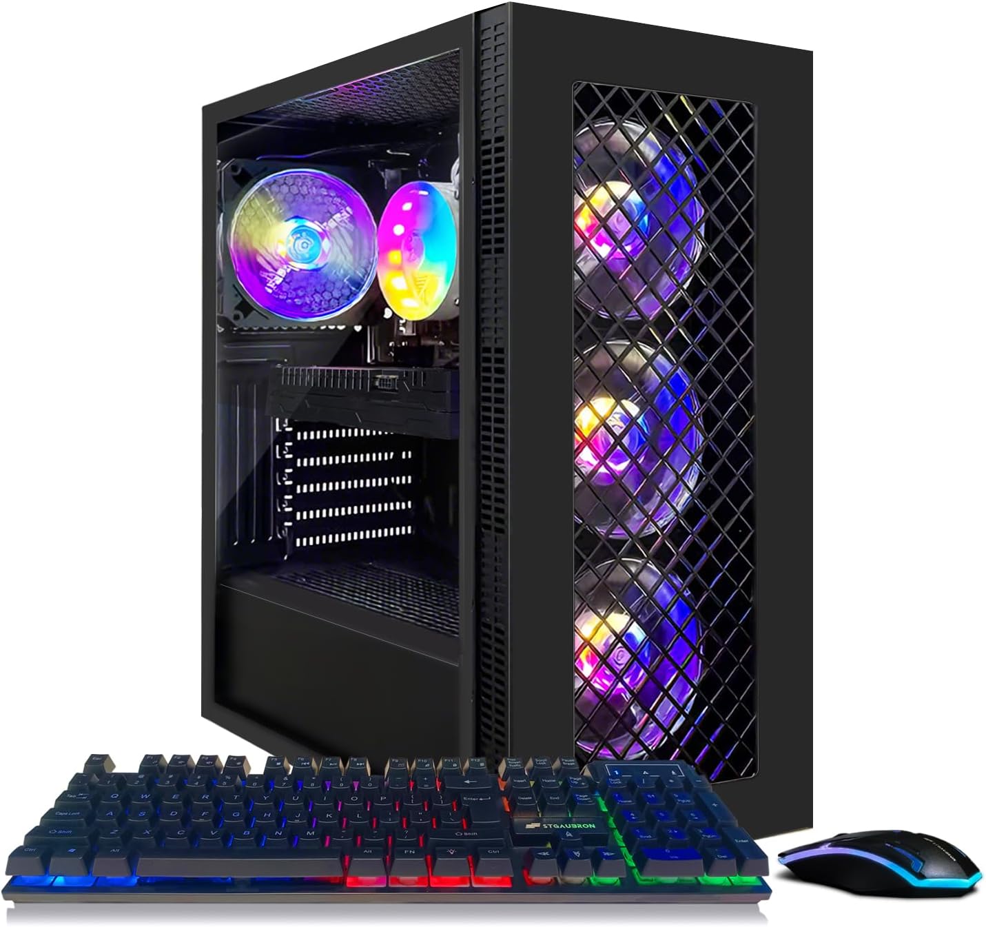 High-Performance Gaming PC with Intel Core I7 and Radeon RX 5700