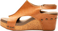 Corkys Footwear Womens Carley Wedges - Lightweight 2.5in Cork Platform