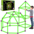 V-Opitos 140 Pack Glow Fort Building Kits for Kids - STEM Creative