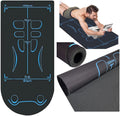 Non-Slip Workout Mat for Ab Roller Wheel - 7mm Extra Thick Protection