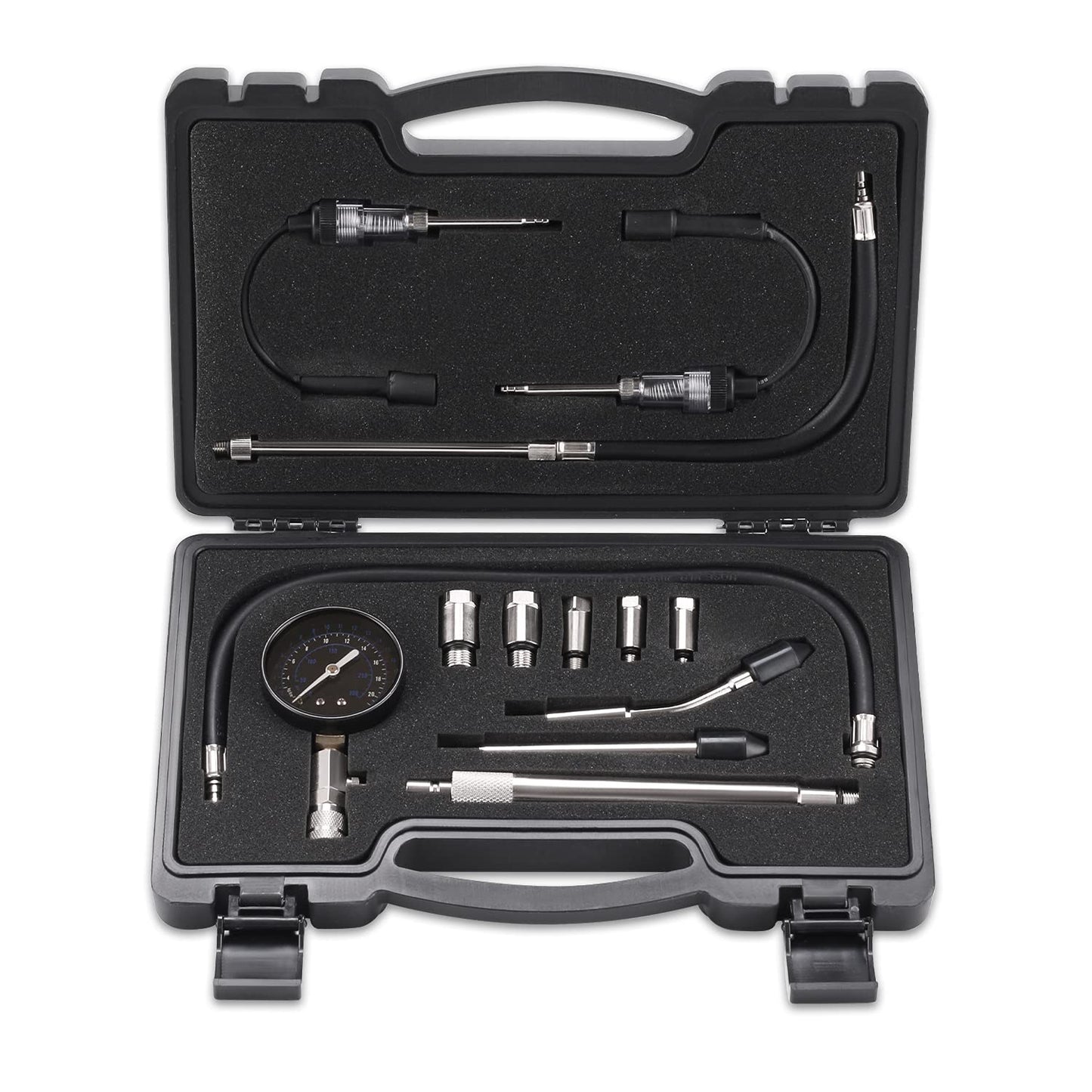 Lichamp 12pcs Compression Tester Kit for Accurate Engine Testing