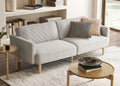 Mopio 76.8 Futon Sofa Bed: Stylish Sleeper for Any Room