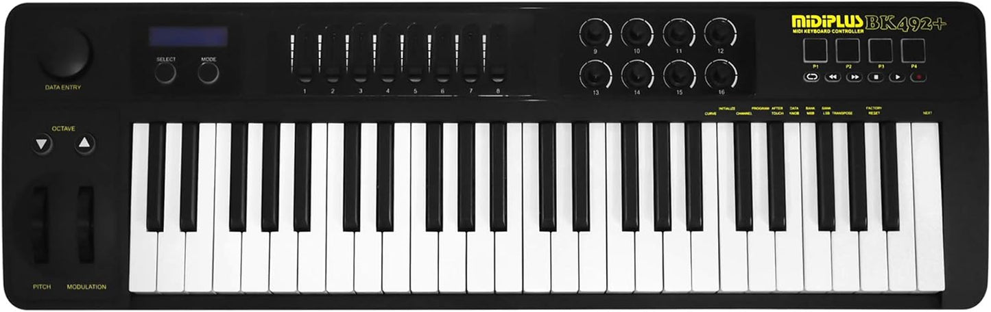 Enhanced Control: midiplus BK492+ Keyboard
