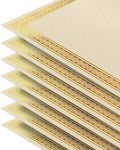Award Certificate Paper 100 Sheets Ivory with Gold Foil Border