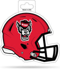 Rico Industries NCAA 4.75in x 5in Shape Cut Helmet Decal - Fan