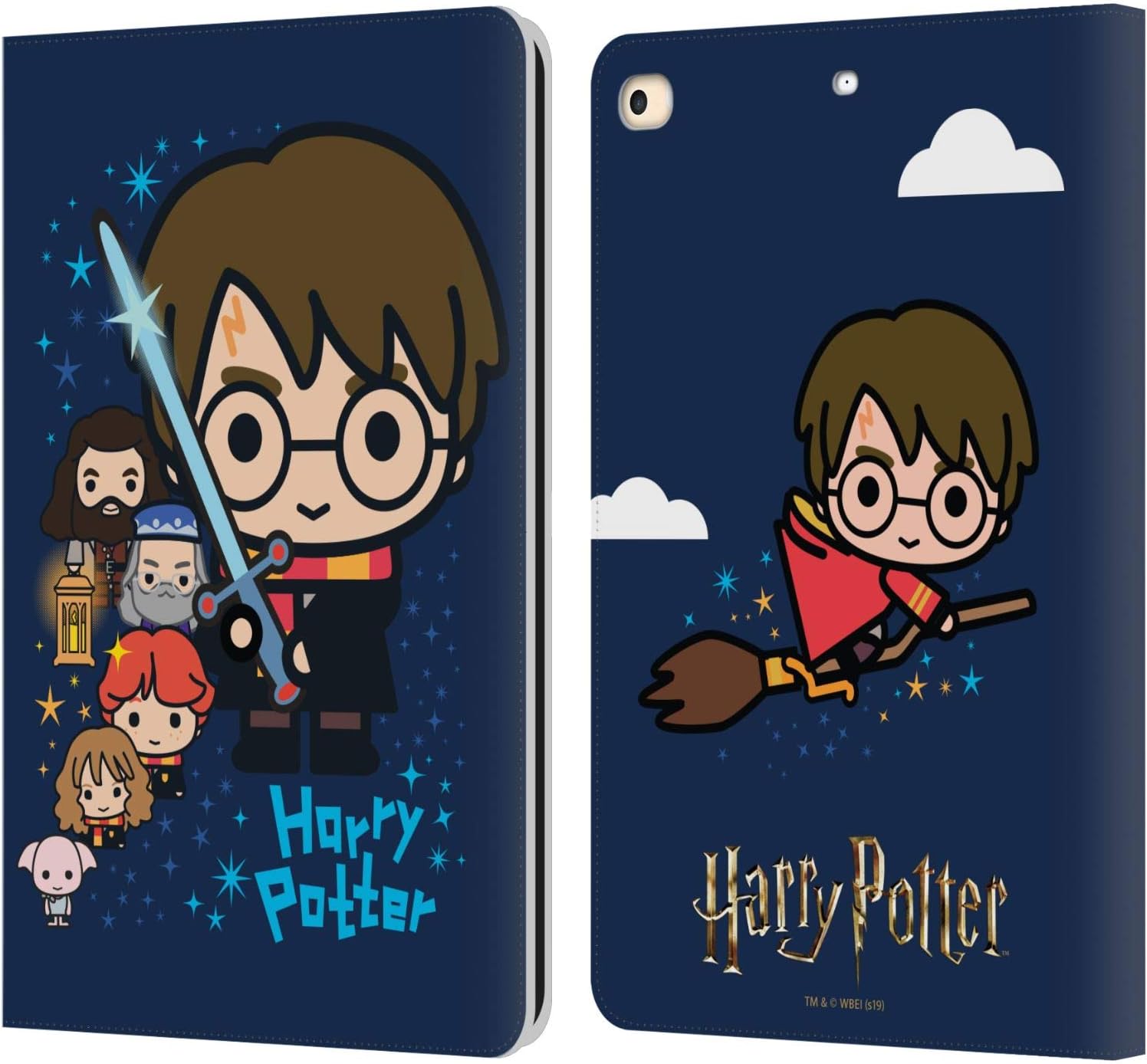 Harry Potter Characters Deathly Hallows I Leather Wallet Case
