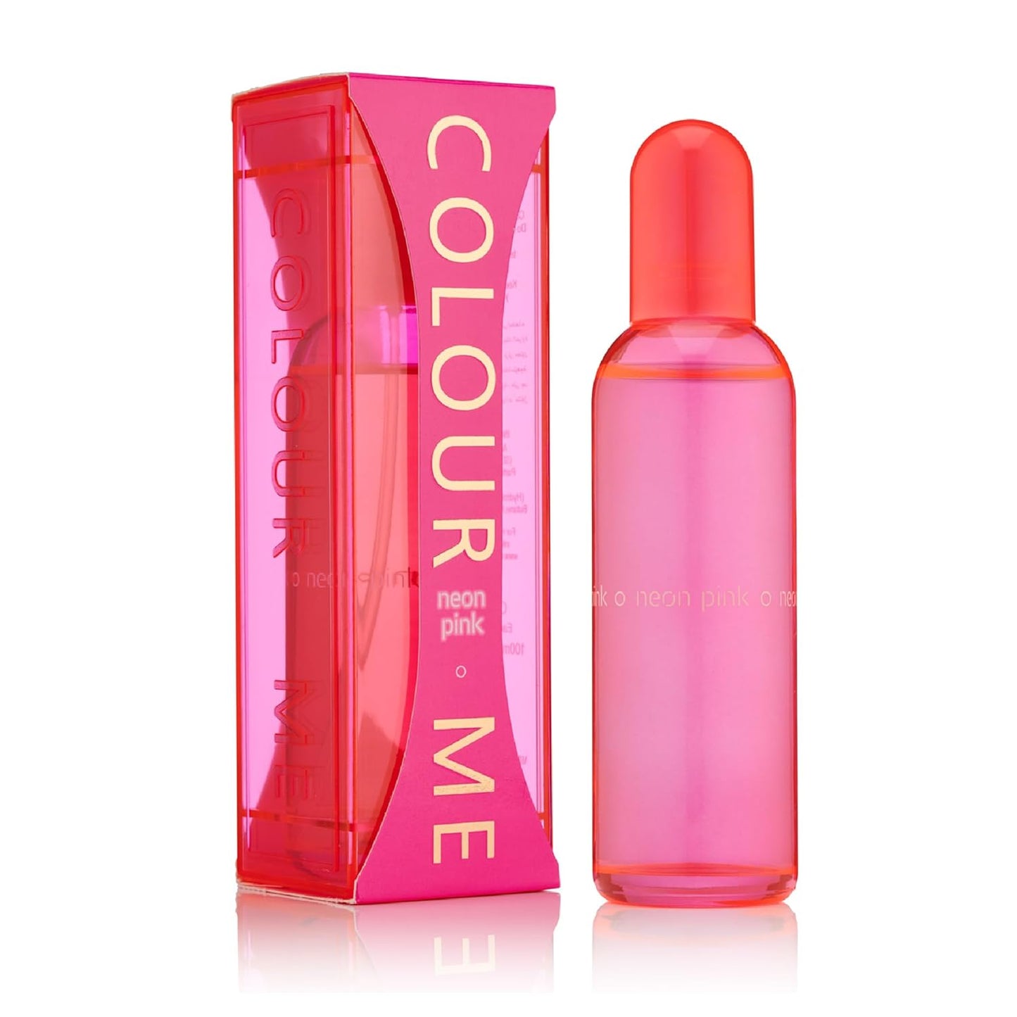 COLOUR ME Neon Pink - Long Lasting Floral Woody Perfume for Women