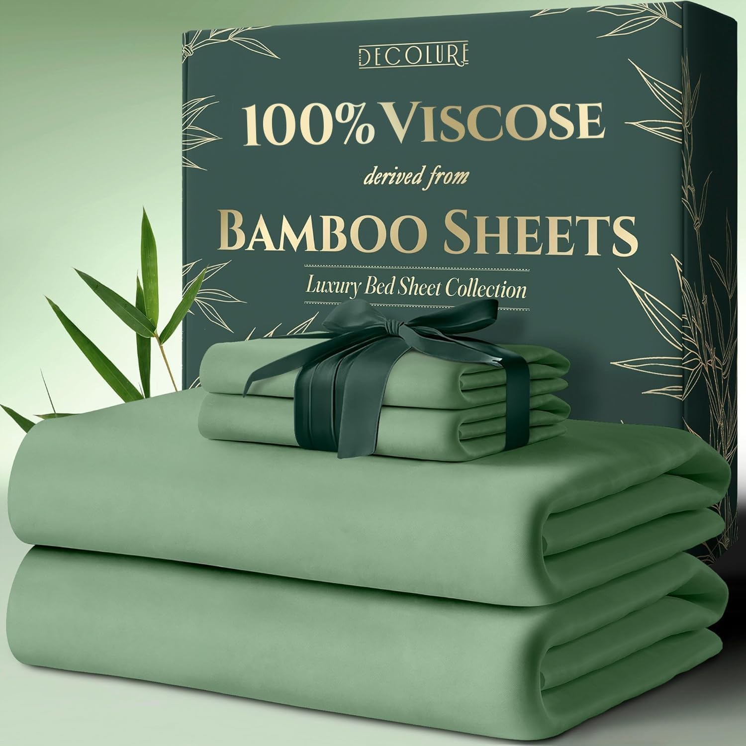 Viscose Derived from Bamboo Twin Sheets Set - Ultra Soft Comfort