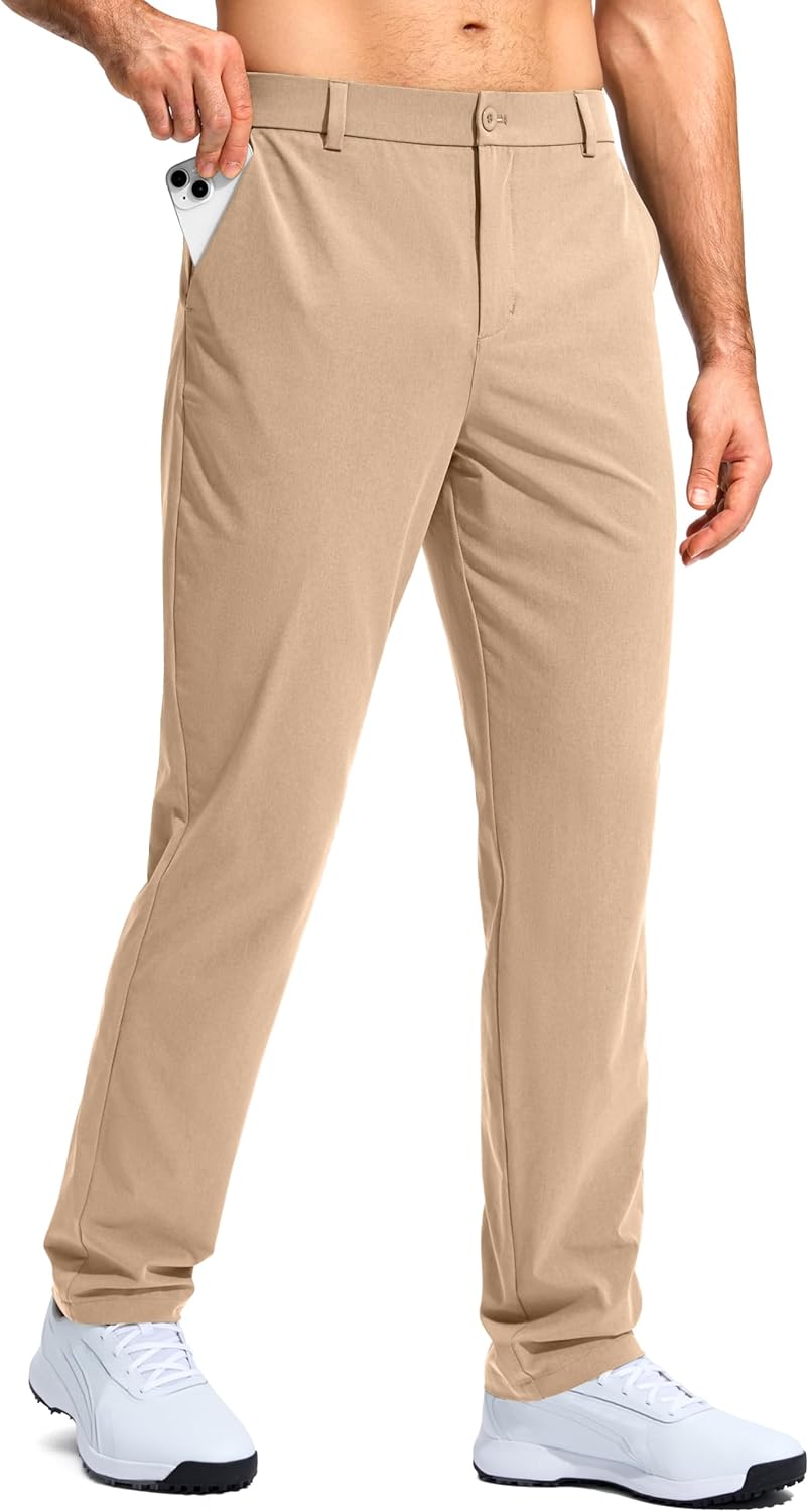 G Gradual Mens Golf Pants Lightweight Stretch Casual Slacks