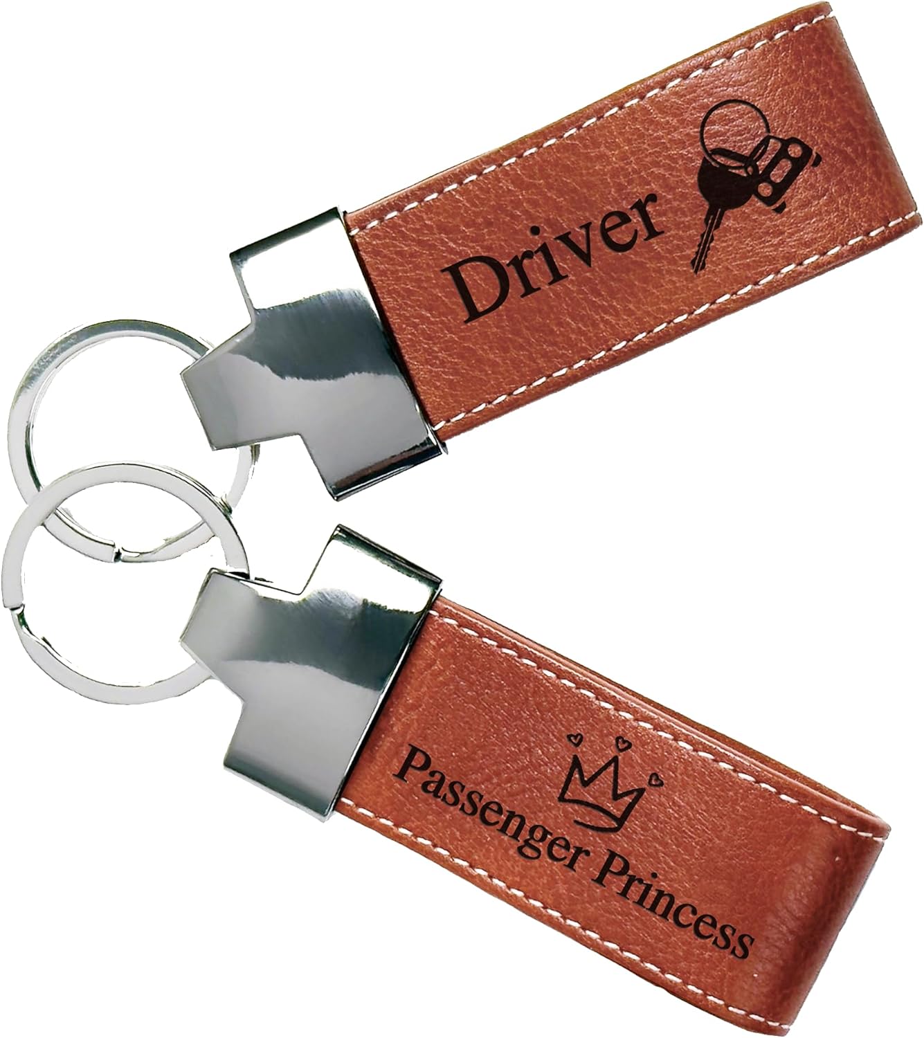 Personalized Key Chains with Names and Dates for Him or Her