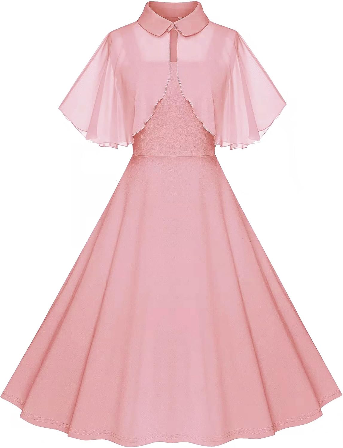 1950s Dresses for Women Vintage Goth Swing Cocktail Dress
