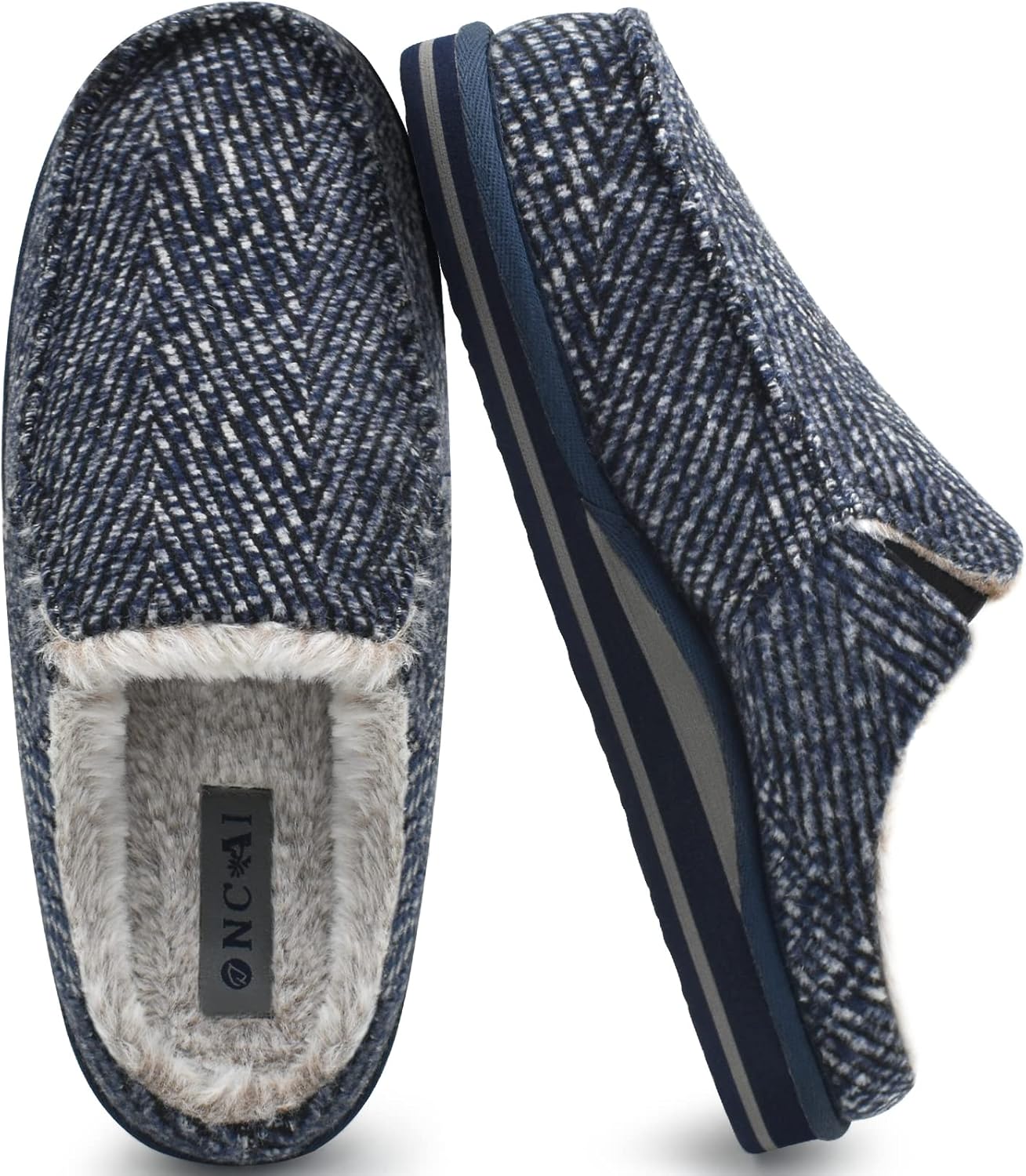 ONCAI Mens Slippers with Arch Support for Ultimate Comfort