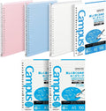 KOKUYO Campus A5 Smart Ring Binder Set - Slim Light Blue Bundle