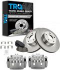 TRQ Front Brake Pad & Rotor Kit for Subaru/SAAB - Complete Front Brake