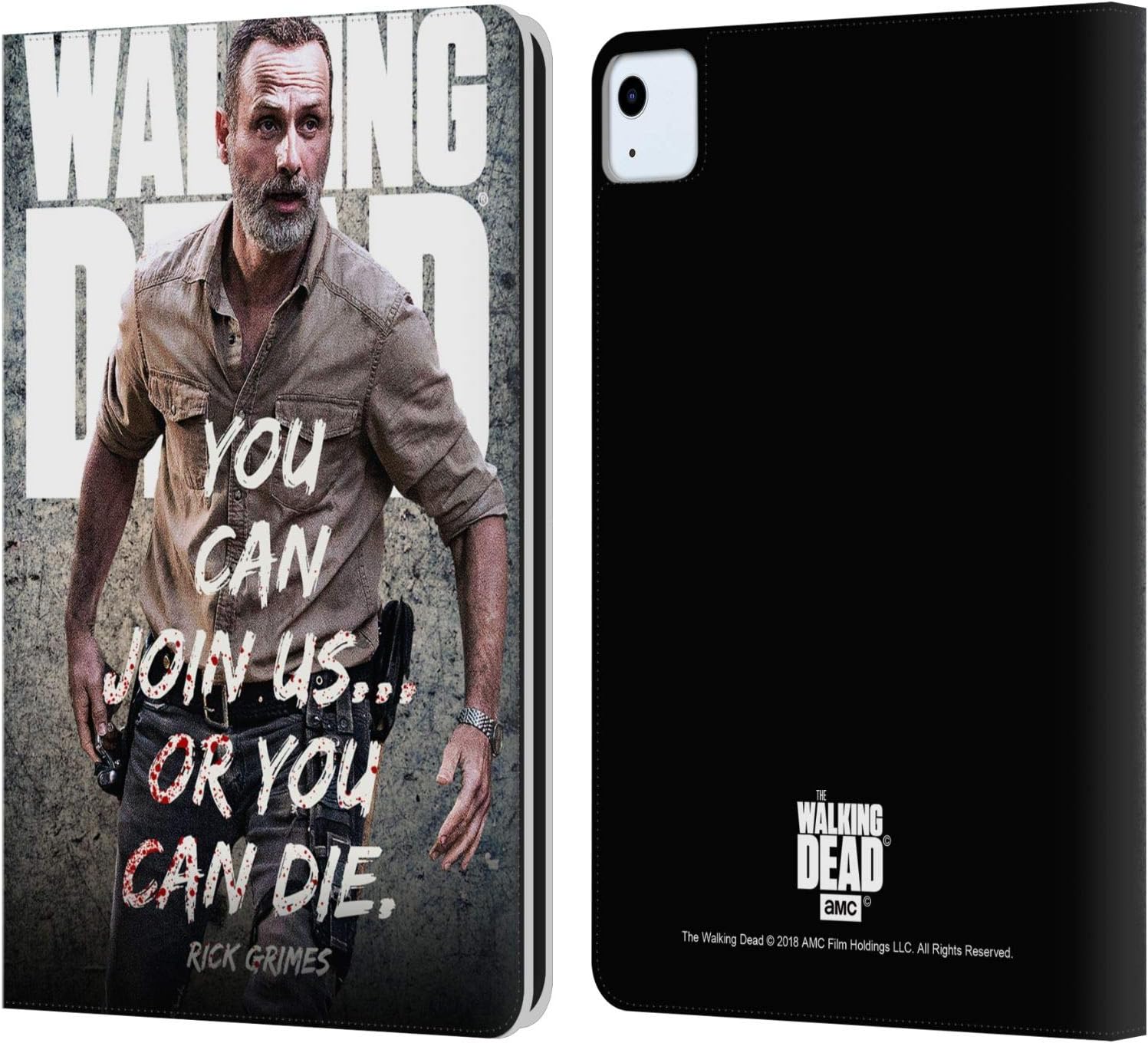 AMC The Walking Dead Rick Grimes Legacy Leather Wallet Case