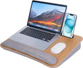 Portable Lap Desk for Laptop with Cushions - Comfortable Work