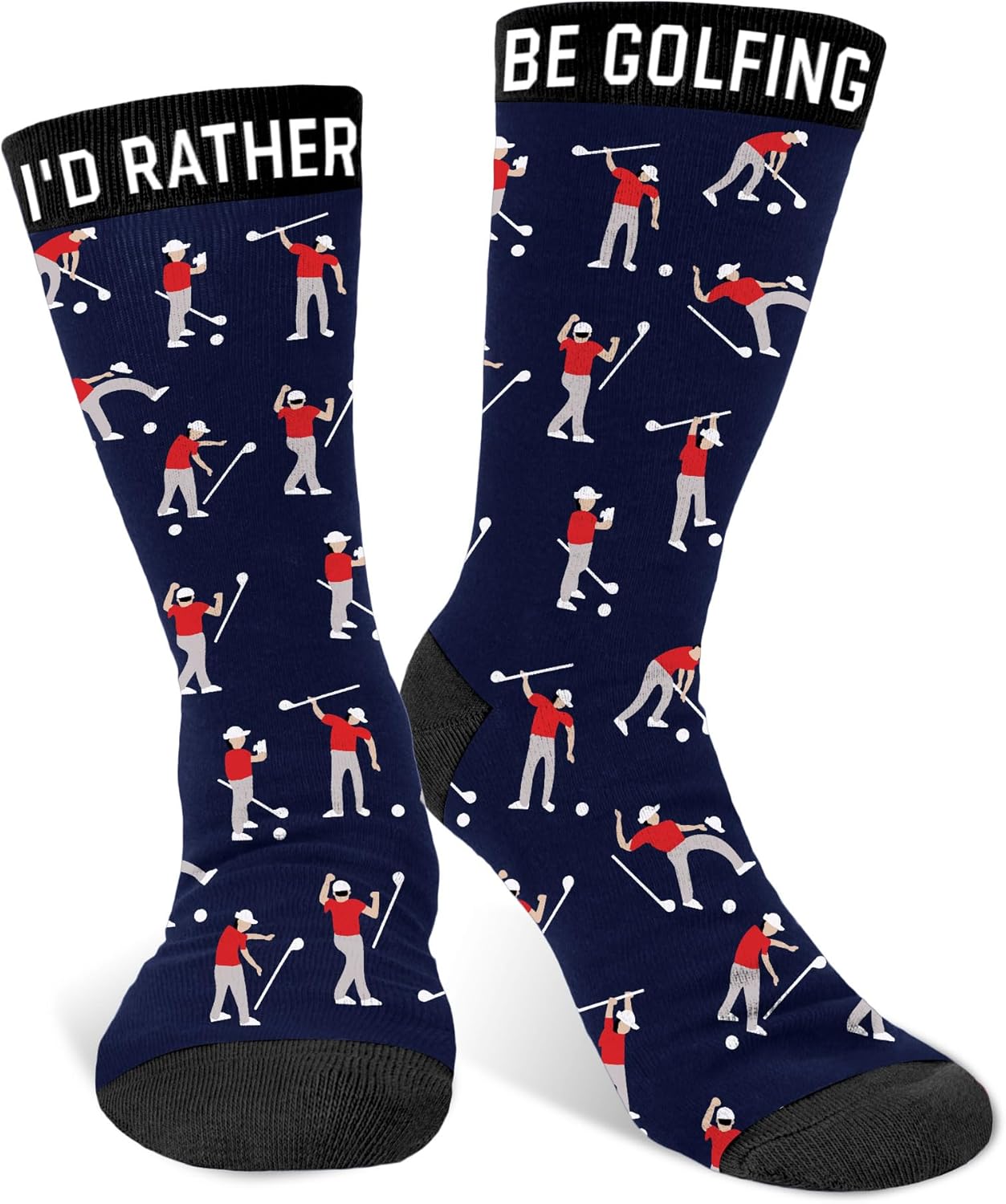 Comfort & Style: VICRAZY Men's Golf Socks