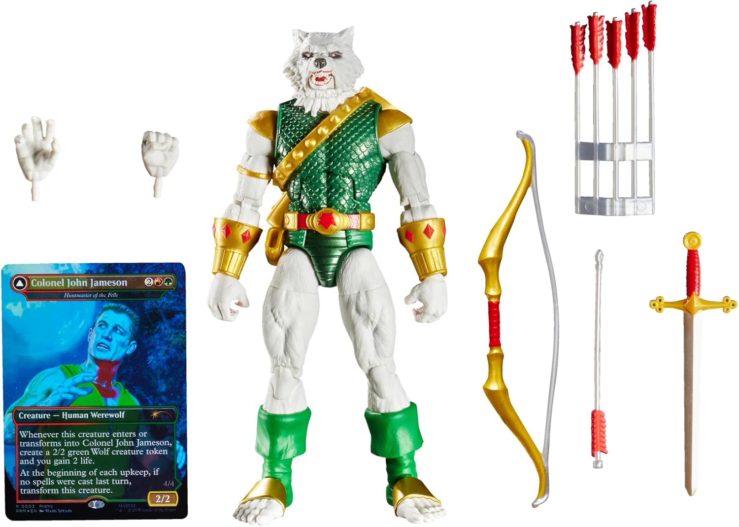 Marvel Legends Series Man-Wolf 6-Inch Action Figure Toy Review