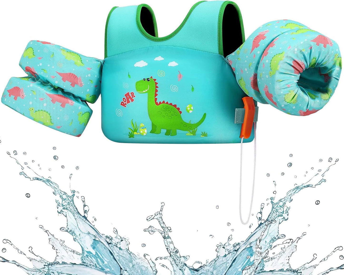 HeySplash Swim Vest for Kids - Safe and Comfortable Floaties