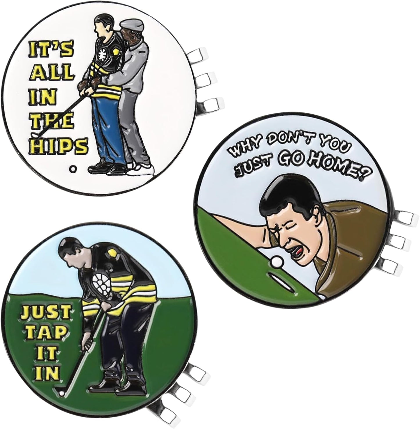 AVIKURA Magnetic Golf Ball Markers Set