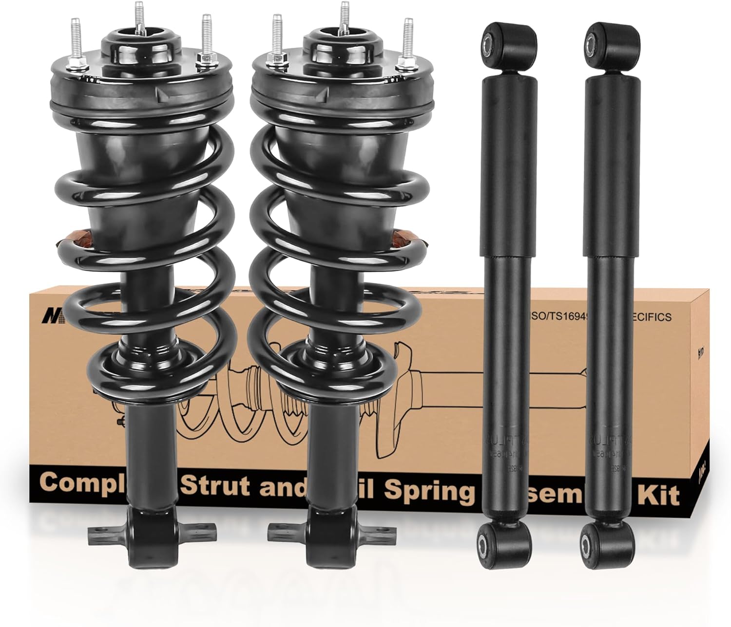 Complete Strut Assembly for Chevrolet and GMC Vehicles - Set of 4