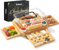 Charcuterie Board Cheese Board with Lid and Handle - Portable Snack