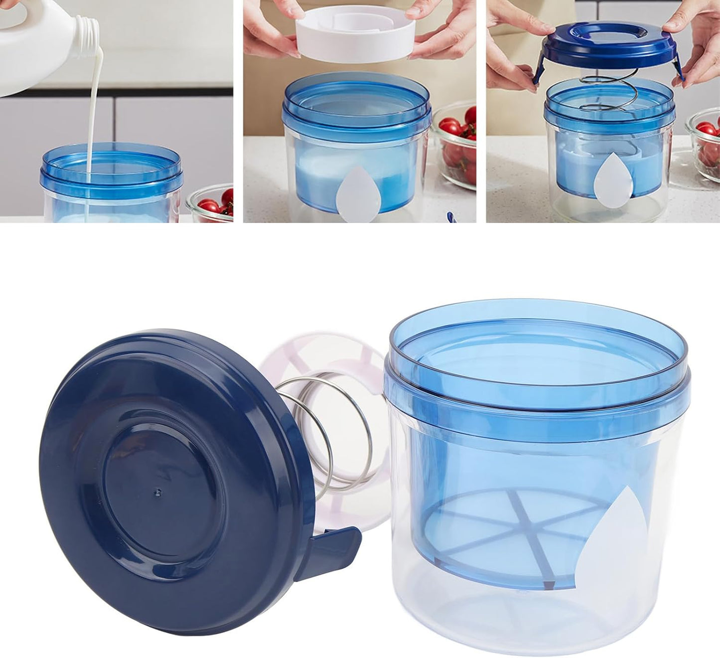 Zunate Greek Yogurt Cheese Maker - Easy Homemade Filtration