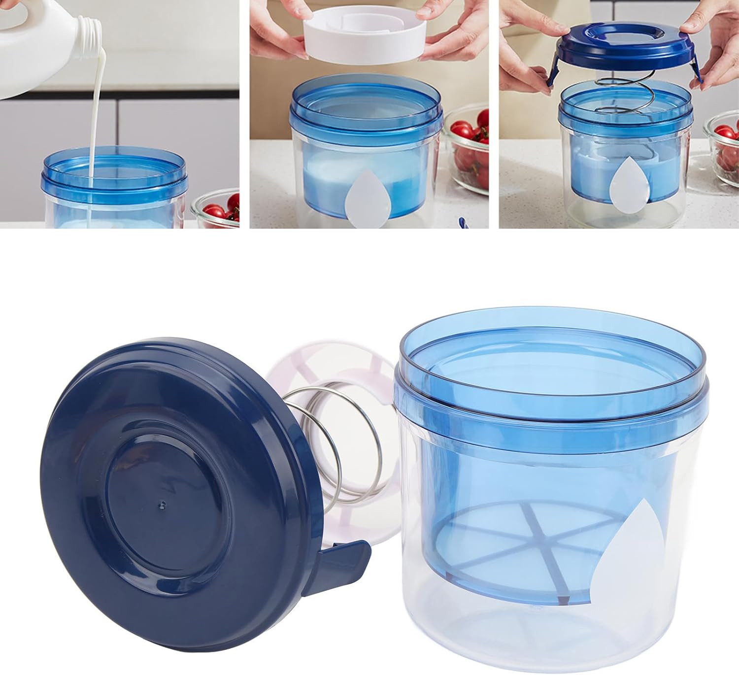 Zunate Greek Yogurt Cheese Maker - Easy Homemade Filtration
