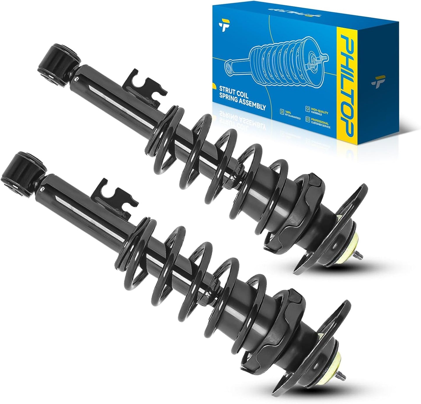 PHILTOP Rear Struts Shock for Cooper 2002-2008 - Enhance Comfort