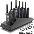 KETELESE T3G Heavy Duty Walkie Talkies 6 Pack - Rugged IP67 Two-Way