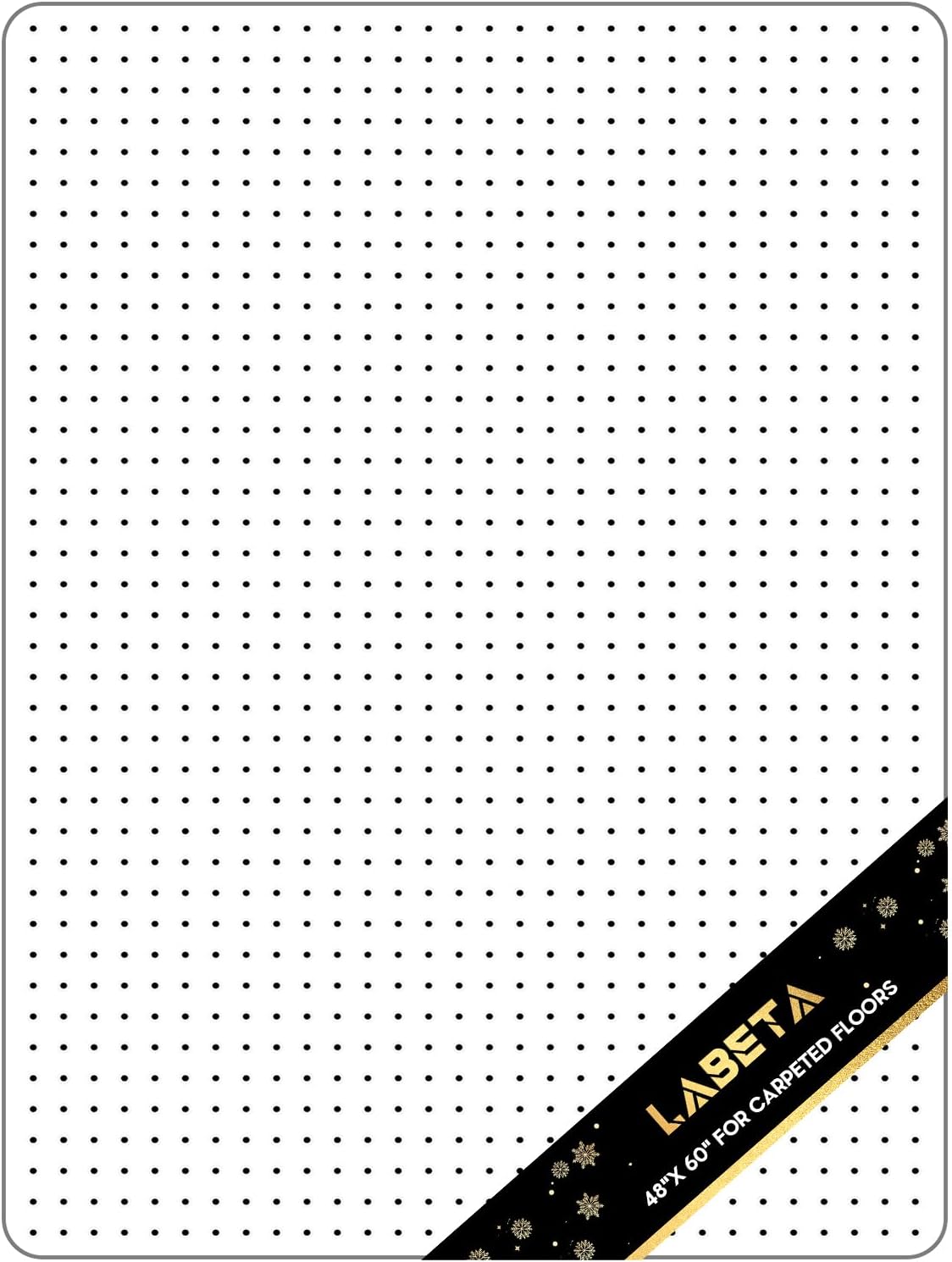 Office Chair Mat for Carpet Floors - Heavy Duty Protector 48inX60