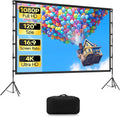 120 in Projection Screen with Stand - Portable Outdoor Home Theater