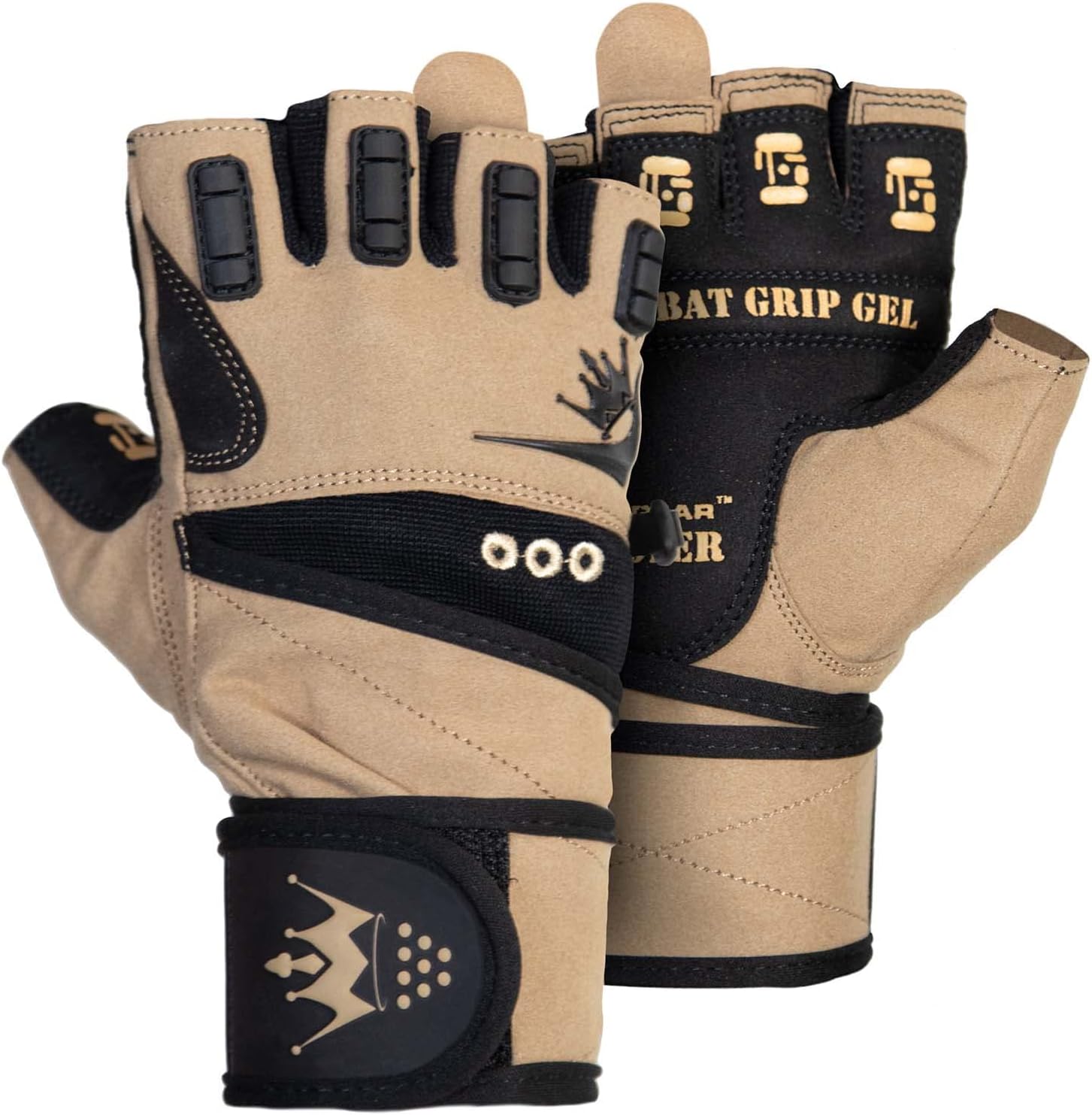 Crown Gear Weightlifting Gloves - Optimal Wrist Support