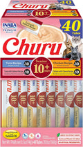 INABA Churu for Senior 10+ Creamy Lickable Cat Treats - Hydrating