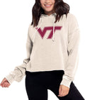 chicka-d NCAA womens Campus Hoodie - Cropped Game Day Staple