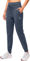 Fleece Lined High Waisted Joggers for Women - Warm, Water (Style JCJD)